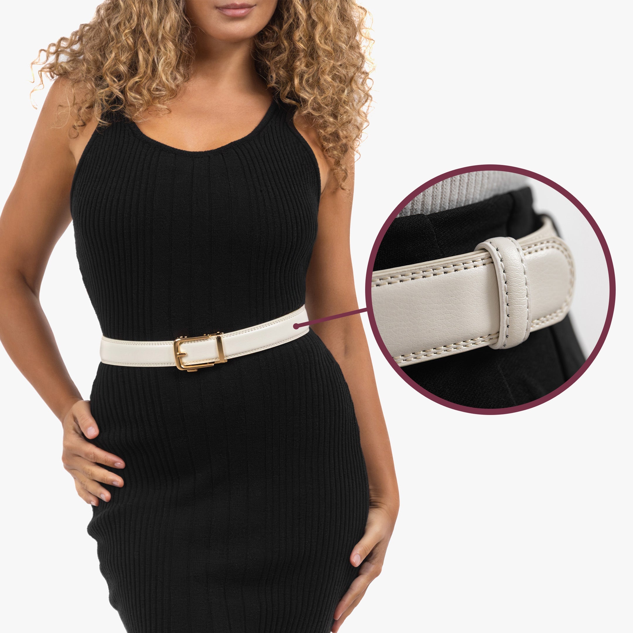 Classic Belt - White